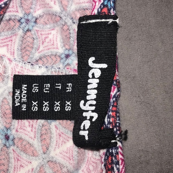 tight pink and purple crop top - Picture 3 of 6